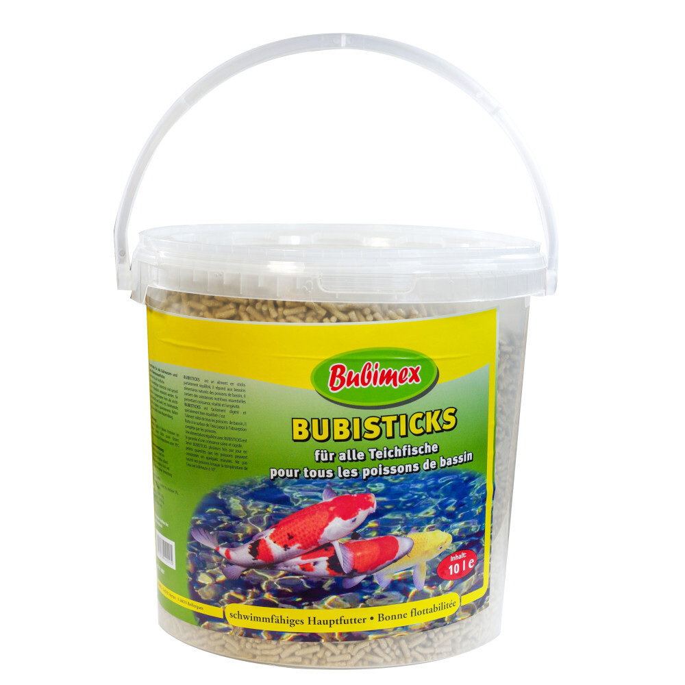 Bubisticks Teichsticks Spezial-Fischfutter 10,5 Liter
