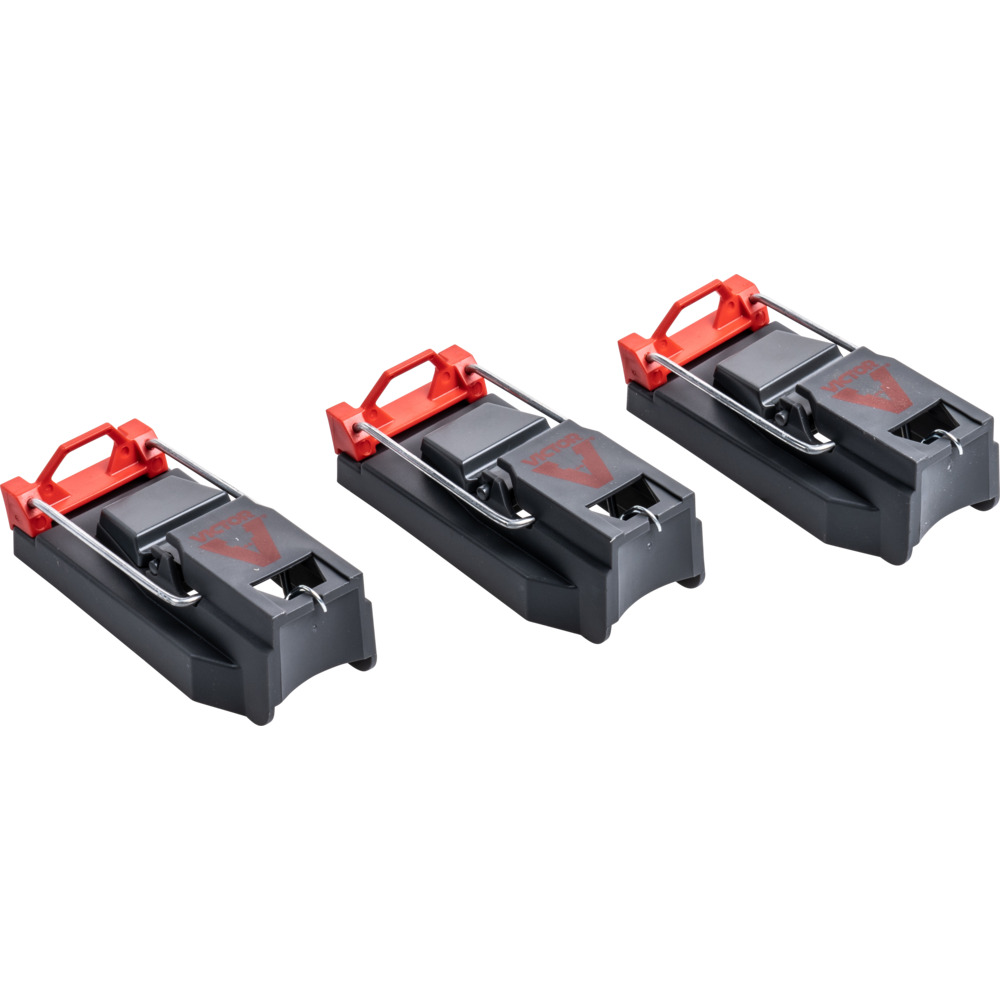 Protect Home Mausefallen-Set Click 3 St&uuml;ck aus Kunststoff