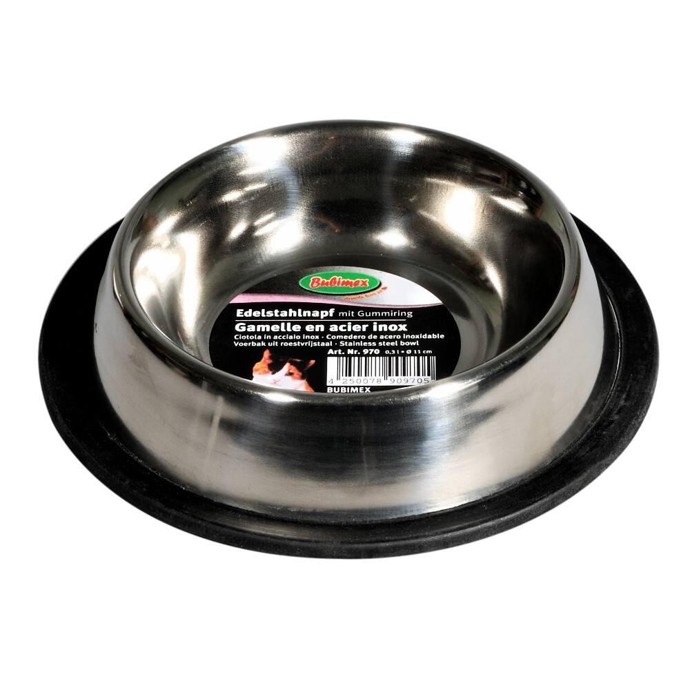 Katzennapf Edelstahl 11 cm