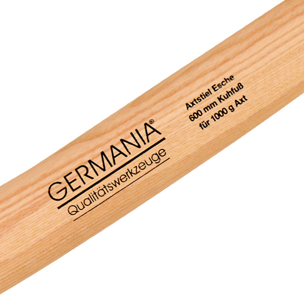 GERMANIA&reg; Axtstiel 2er Set 60cm Kuhfu&szlig;form image number 2