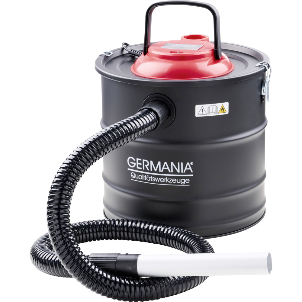 GERMANIA&reg; Aschesauger 20 Liter aus Stahl 1200 W