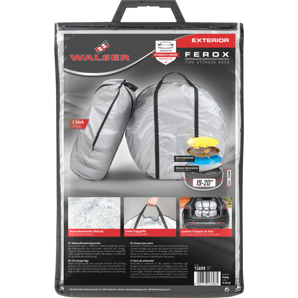 Reifenaufbewahrungstaschen-Set 19-20 Zoll