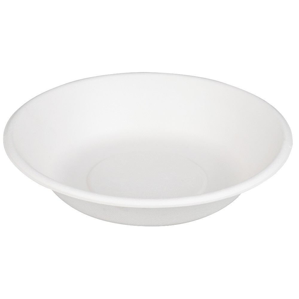 Einwegschale "be green" wei&szlig; 10 St&uuml;ck