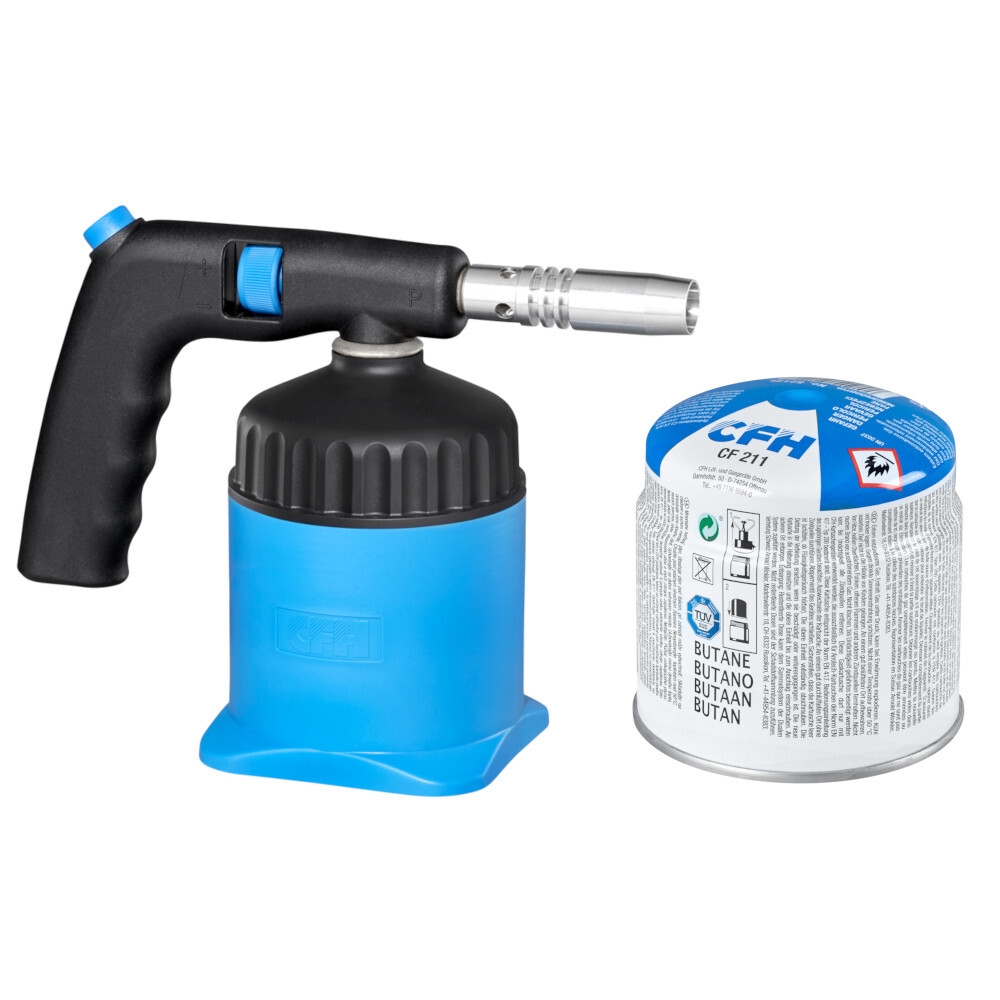 CFH L&ouml;tlampe L&ouml;tmeister PZ5000 inkl. Gaskartusche