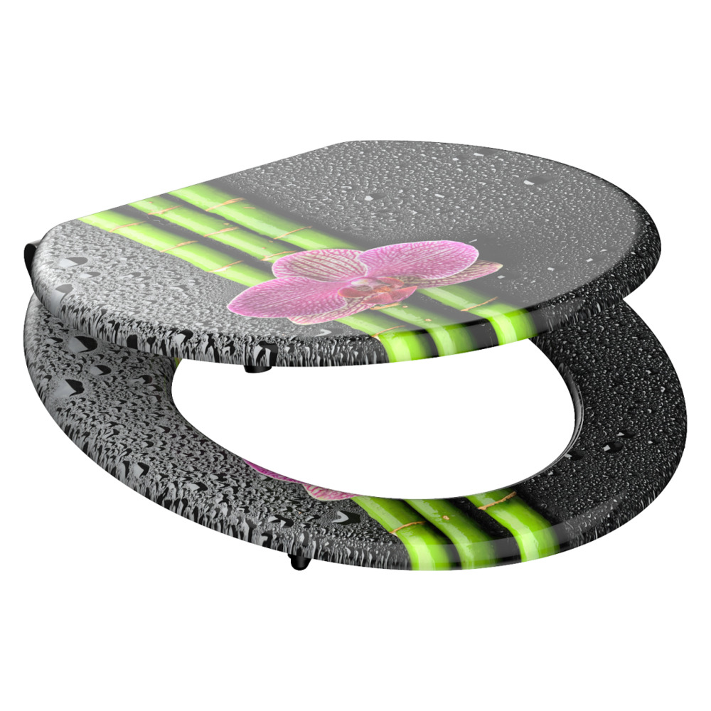 WC Sitz MDF Absenkautomatik Motiv Asia image number 2