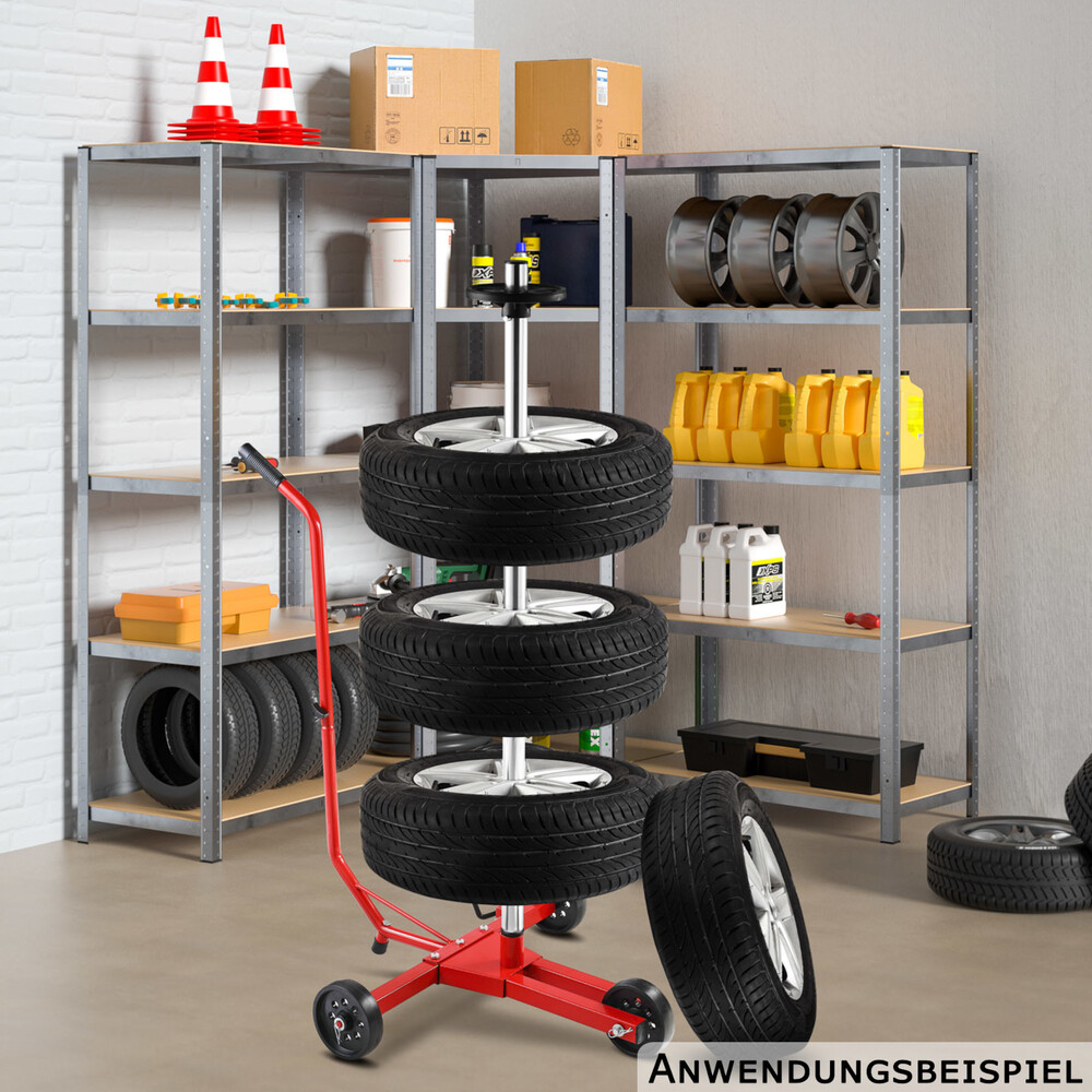 monzana&reg; Felgenbaum Alu fahrbar 80 x 59 x 120 cm image number 8