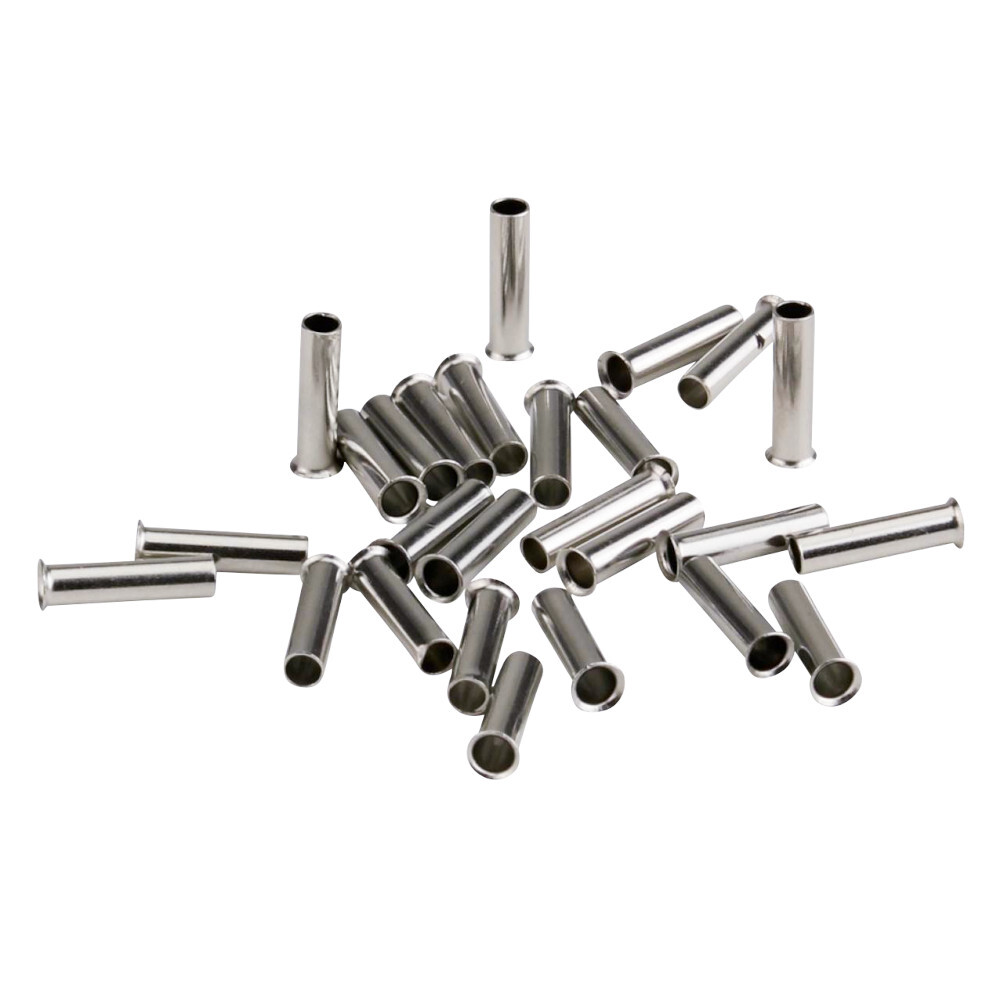 Aderendh&uuml;lsen blank Sortiment 100 St&uuml;ck 0,75 mm&sup2; x 8 mm