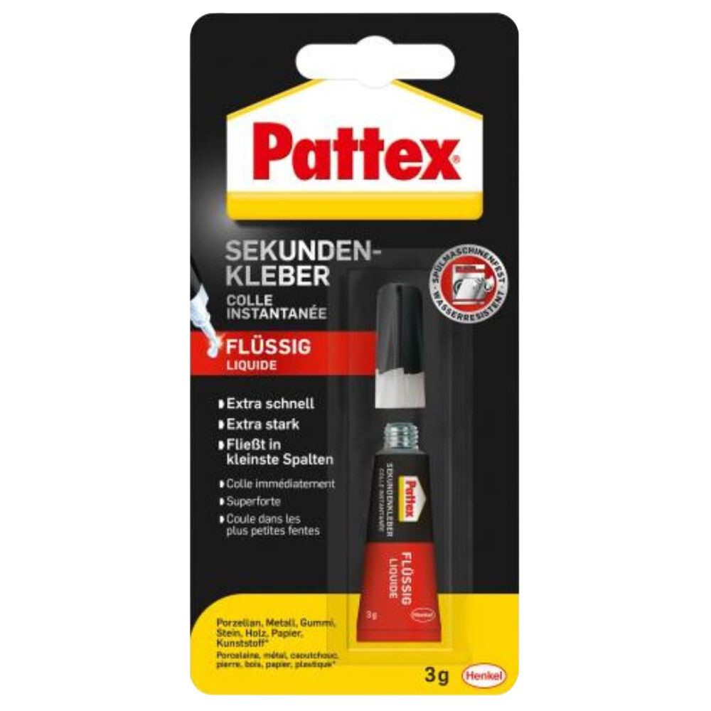 Pattex&reg; Sekundenkleber "Classic fl&uuml;ssig" 3 g