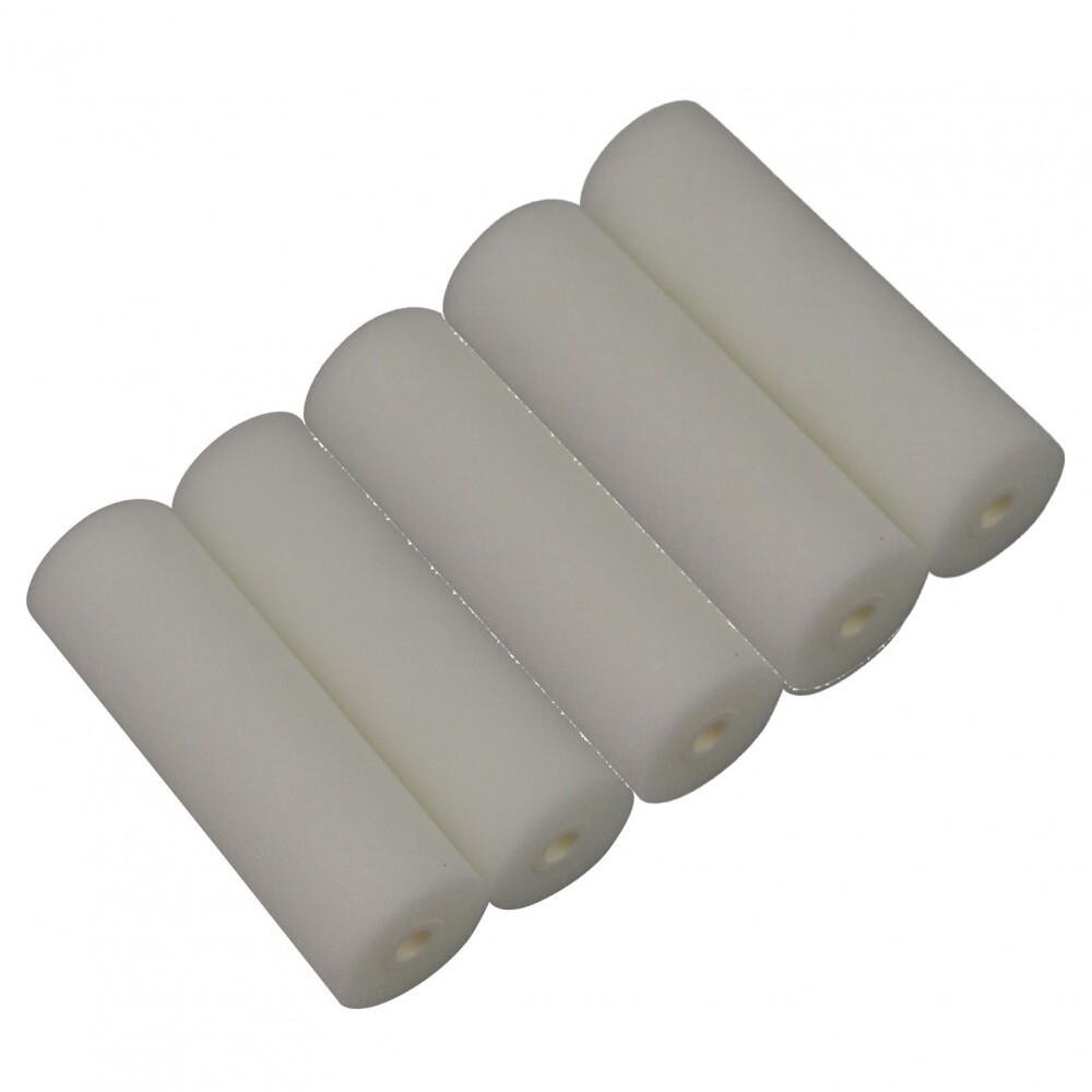 DECOPRO Lackierwalzen-Set 5 St&uuml;ck, 11 cm gerade