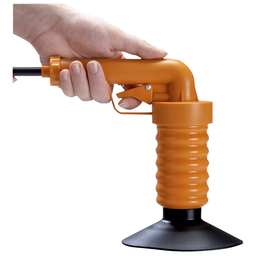 Abflussreiniger &bdquo;Drain Buster&ldquo; mit integrierter Pumpe und zwei Aufs&auml;tzen image number 1