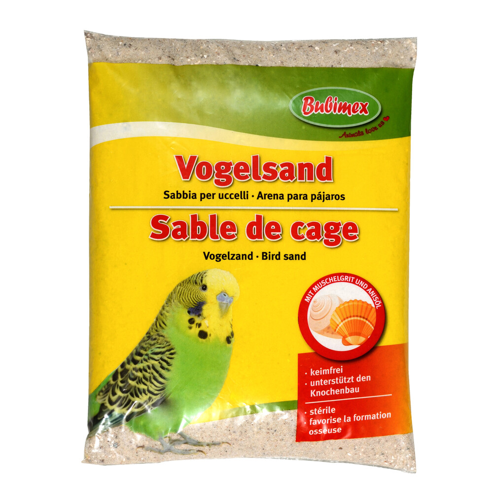 Bubimex Vogelsand im Beutel 2,5kg