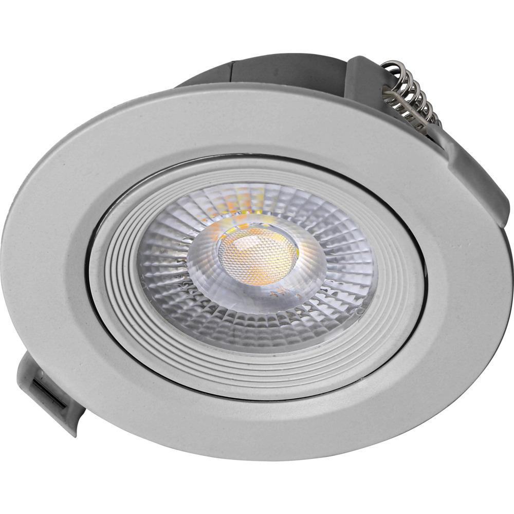 LED-Einbaustrahler 3 St&uuml;ck 5 W silberfarben image number 1