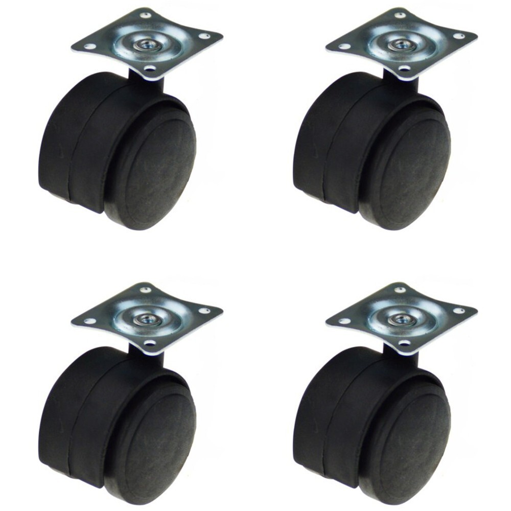 Lenkrollen Set 4 St&uuml;ck je &Oslash; 40 mm