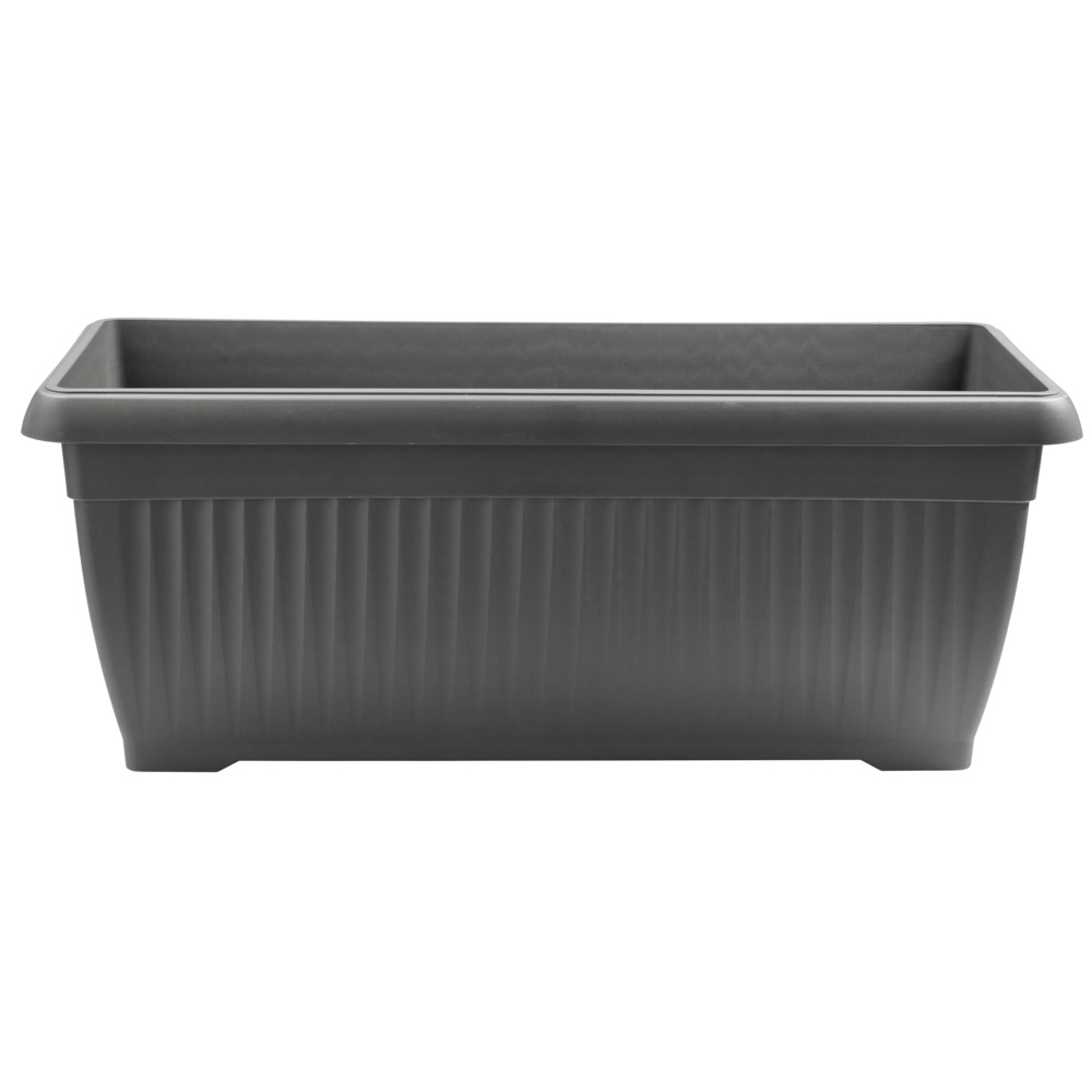 Blumenkasten Terra 80 cm anthrazit image number 1