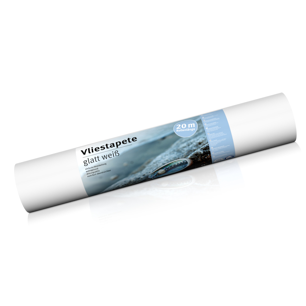 Vliestapete glatt 20 x 0,53 m