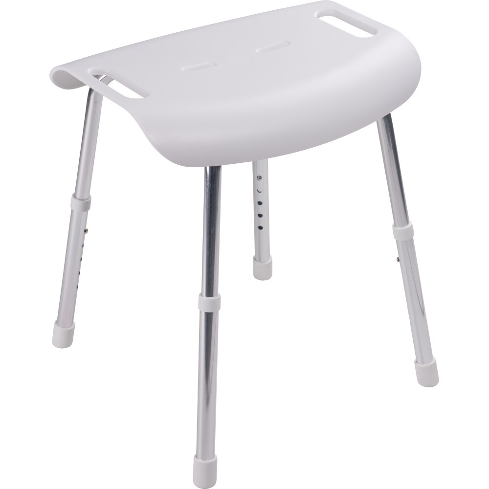 Duschhocker h&ouml;henverstellbar mit 120 kg Belastbarkeit