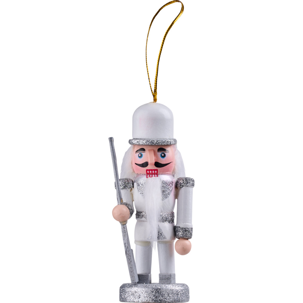 Nussknacker 9 cm aus Holz mit Aufh&auml;ngung image number 2