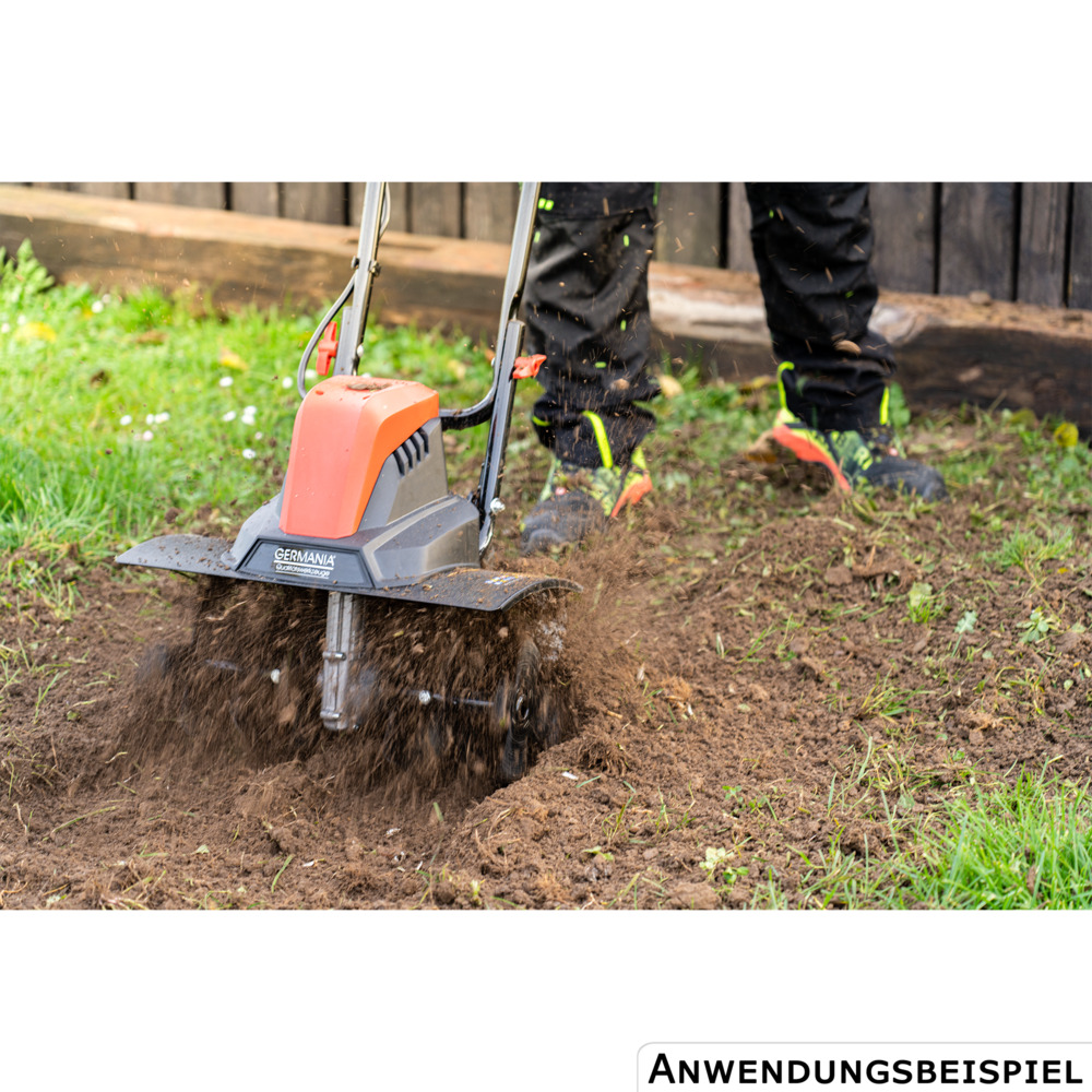 GERMANIA&reg; Motorhacke 1500 W klappbar mit 24 Messern image number 10