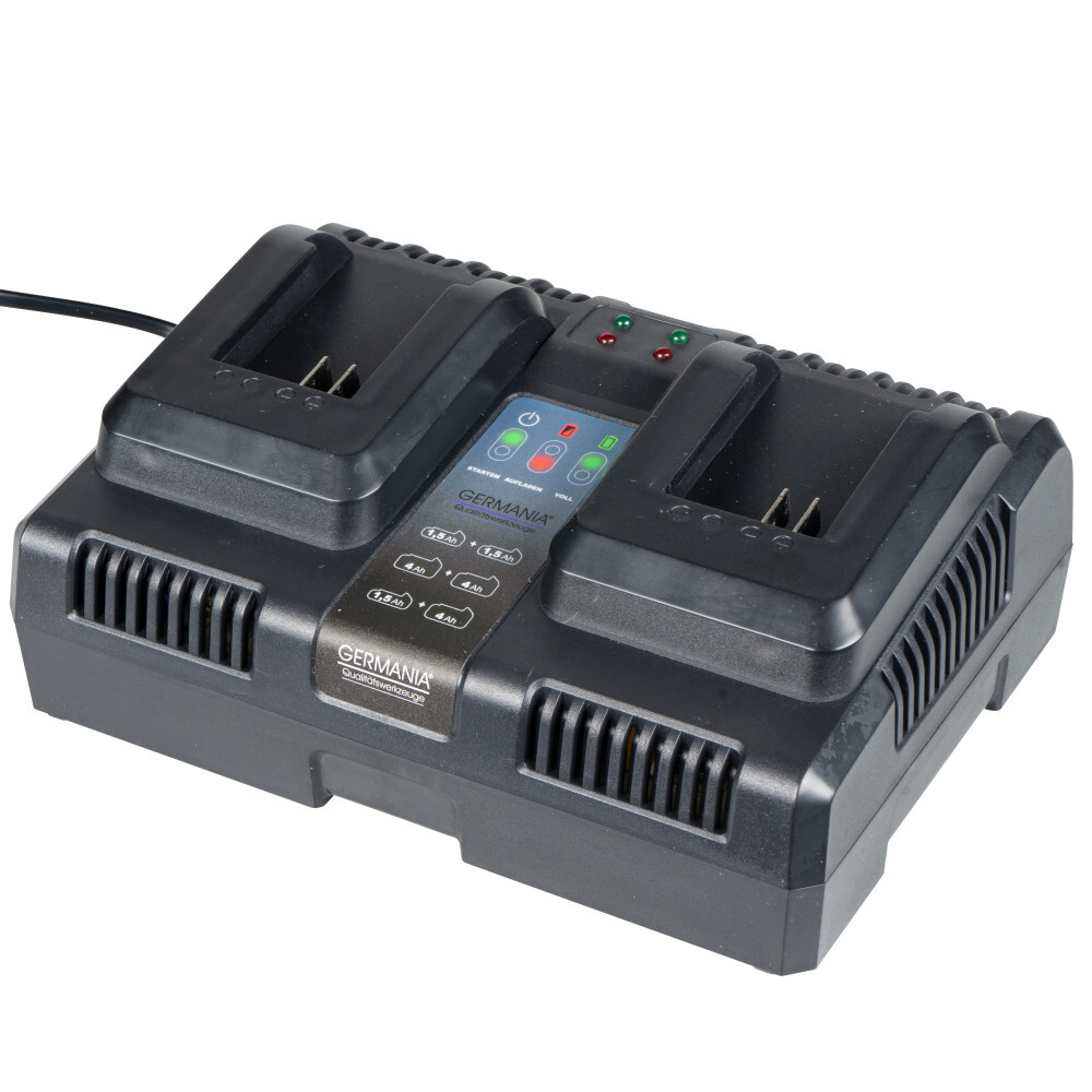 GERMANIA&reg; Akku-Ladeger&auml;t Doppelstation