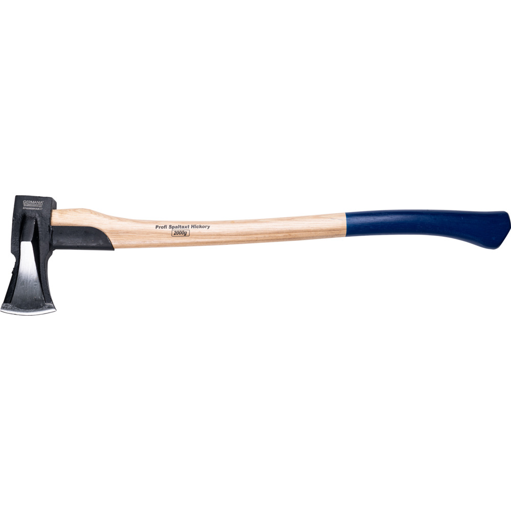 GERMANIA&reg; Spaltaxt 2000g Hickoryholz mit Stielschutz