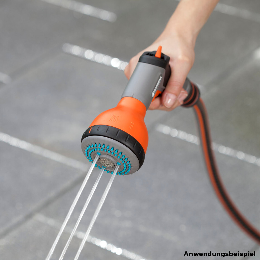 Gardena Multibrause Classic mit drei Spr&uuml;hbildern image number 3