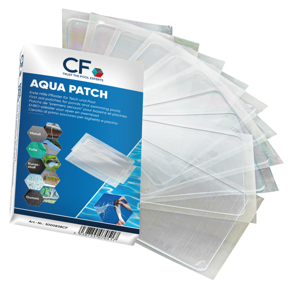 Pool-Pflaster selbstklebend 10 St&uuml;ck je 70x100 mm