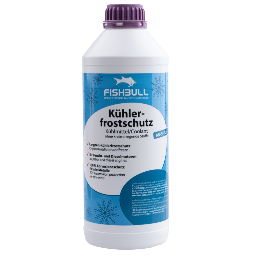 FISHBULL K&uuml;hlerfrostschutz-Konzentrat G12+ 1,5 Liter image number 1