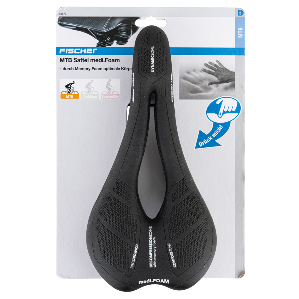 FISCHER Fahrrad Sattel MTB gepolstert image number 4