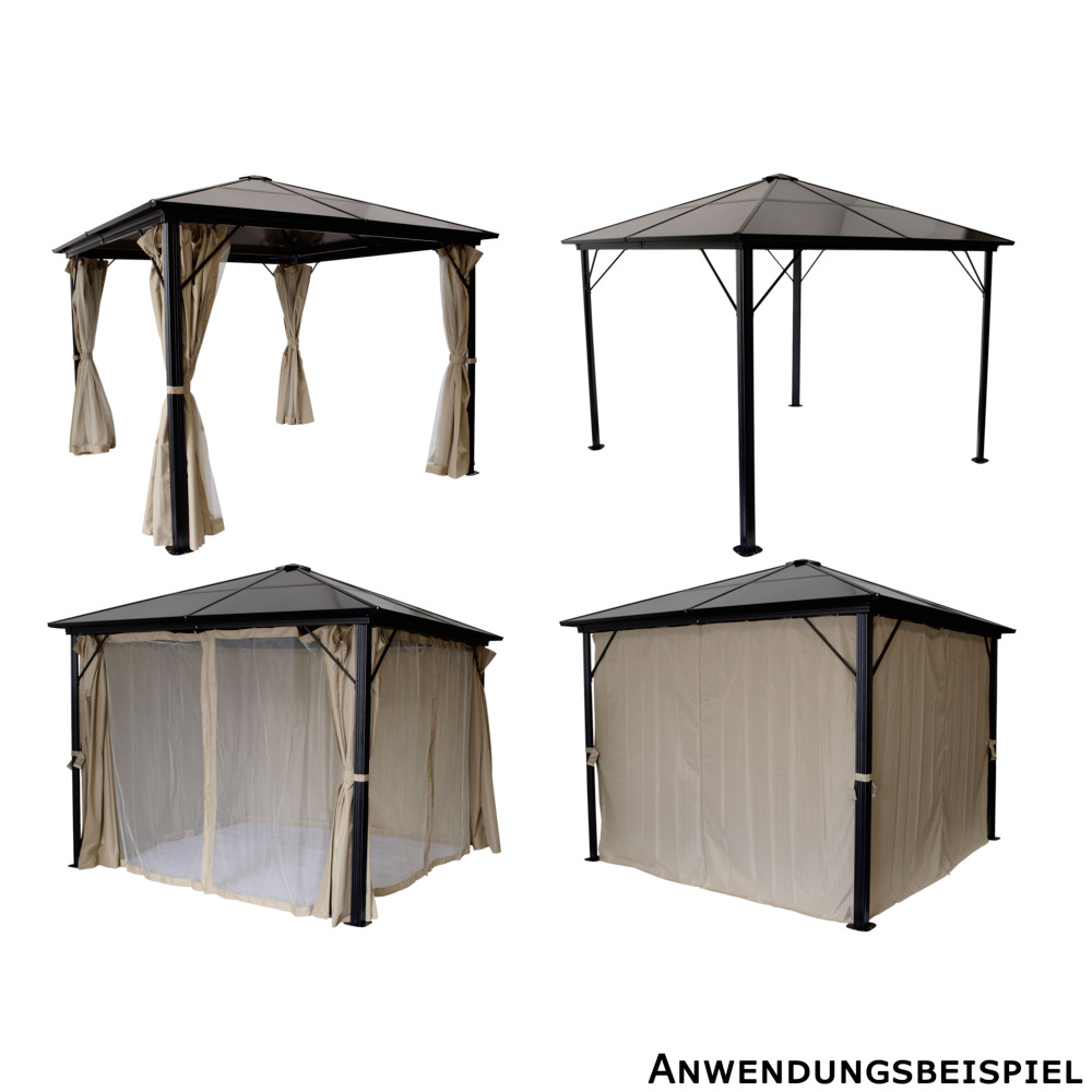 Pavillon Montreal Aluminium 300 x 300 cm image number 8