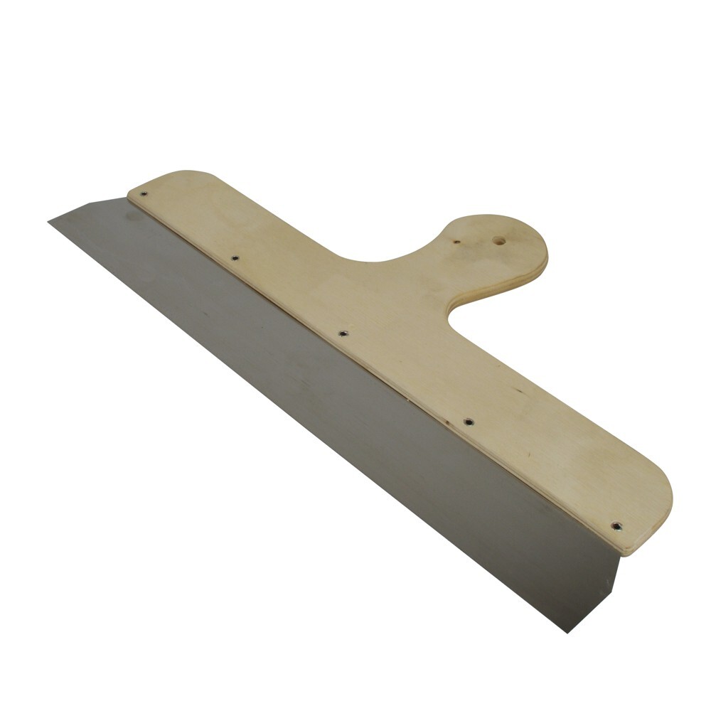 Fassadenspachtel 400 mm Arbeitsbreite mit Sperrholzgriff