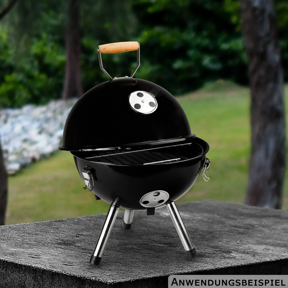 Mini-Kugelgrill &Oslash; 32 cm schwarz image number 6