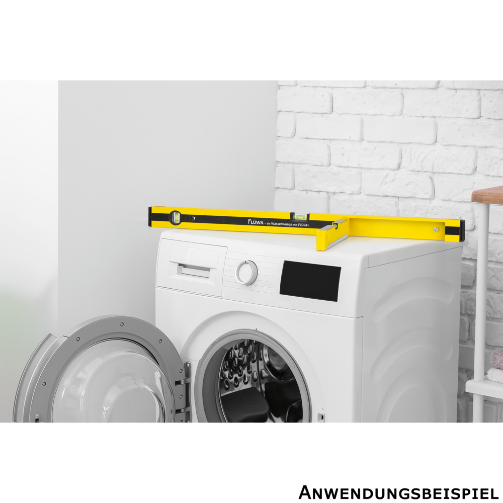 FL&Uuml;WA Wasserwaage gelb-schwarz 80 cm Aluminium image number 9