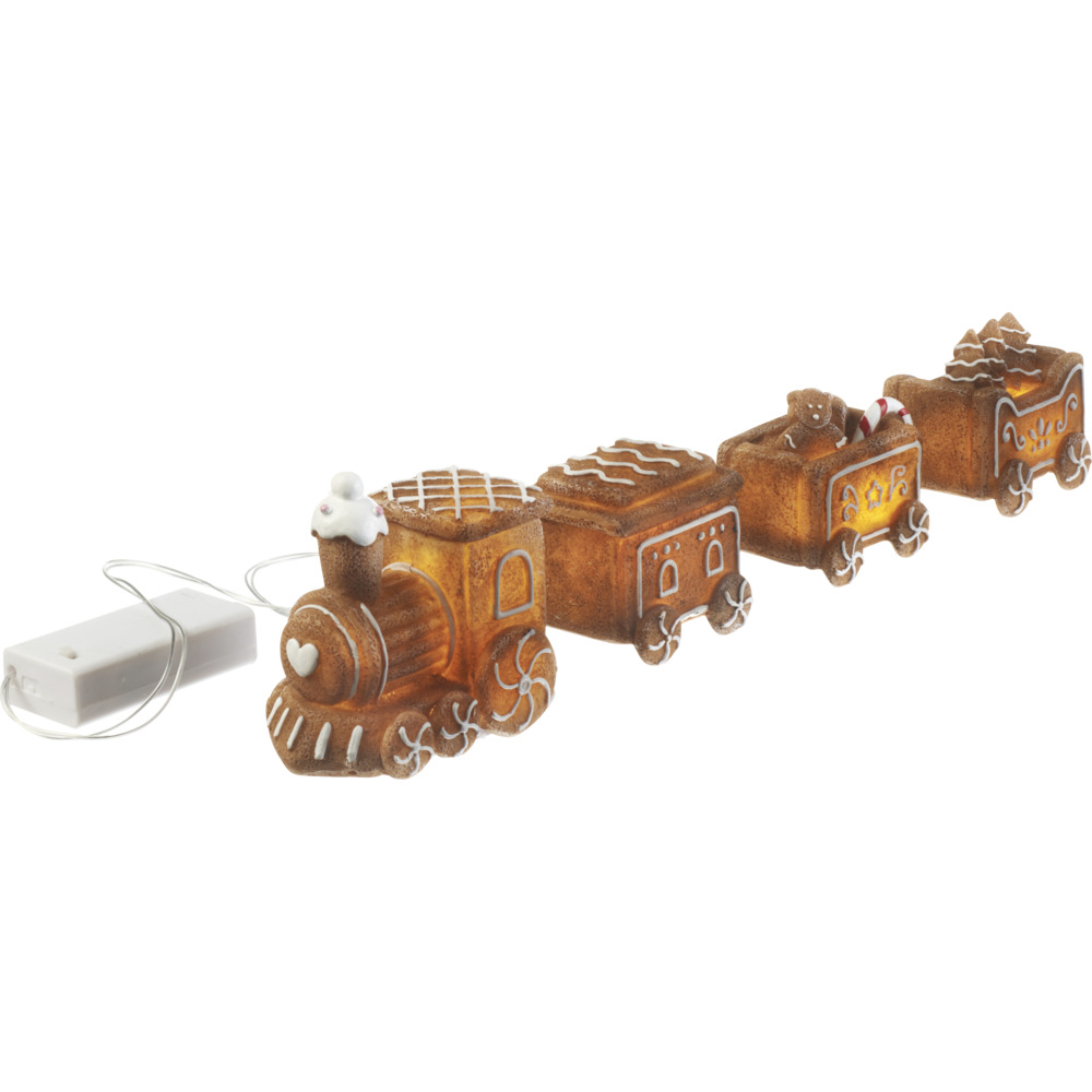 Beleuchteter Lebkuchenzug 29 x 5,9 x 8,6 cm image number 2