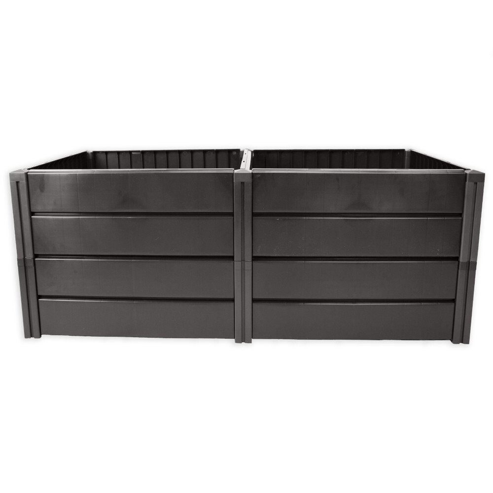 Hochbeet "Demeter XL" 672 Liter aus Kunststoff in Anthrazit