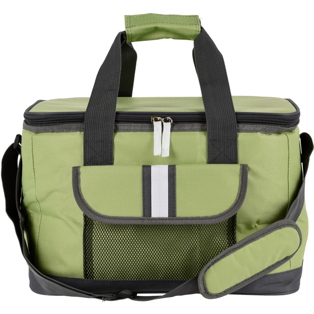 K&uuml;hltasche 18 Liter aus Polyester mit Reisverschluss in Gr&uuml;n