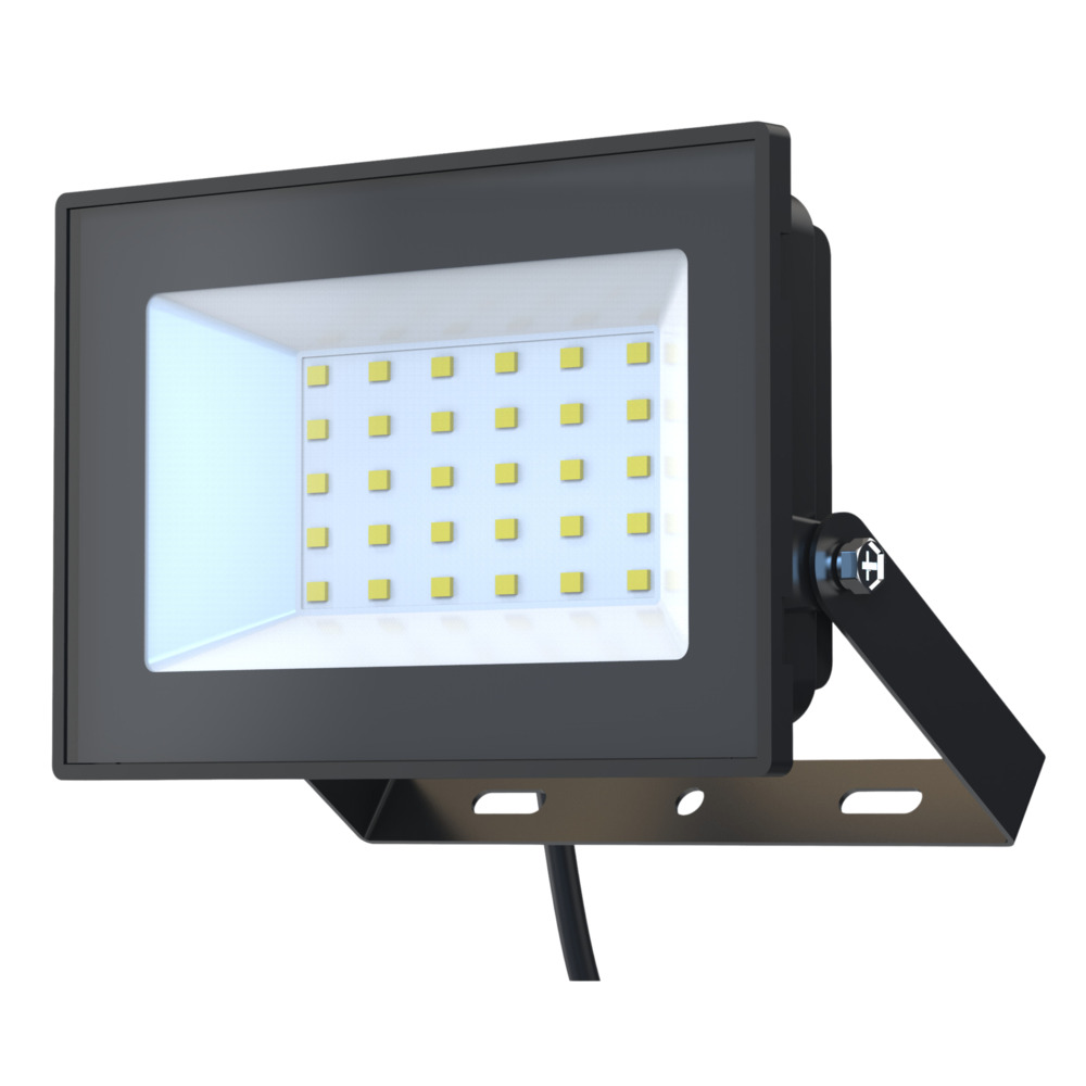 LED-Strahler Slim 3300 Lumen Aluminium anthrazit
