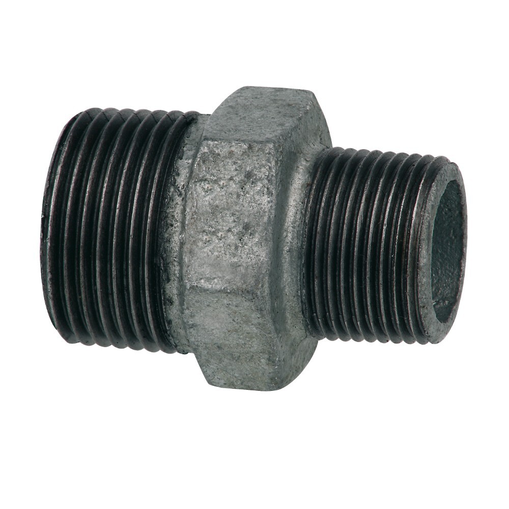 Reduziernippel verzinkt &frac34;''AG x &frac12;''AG