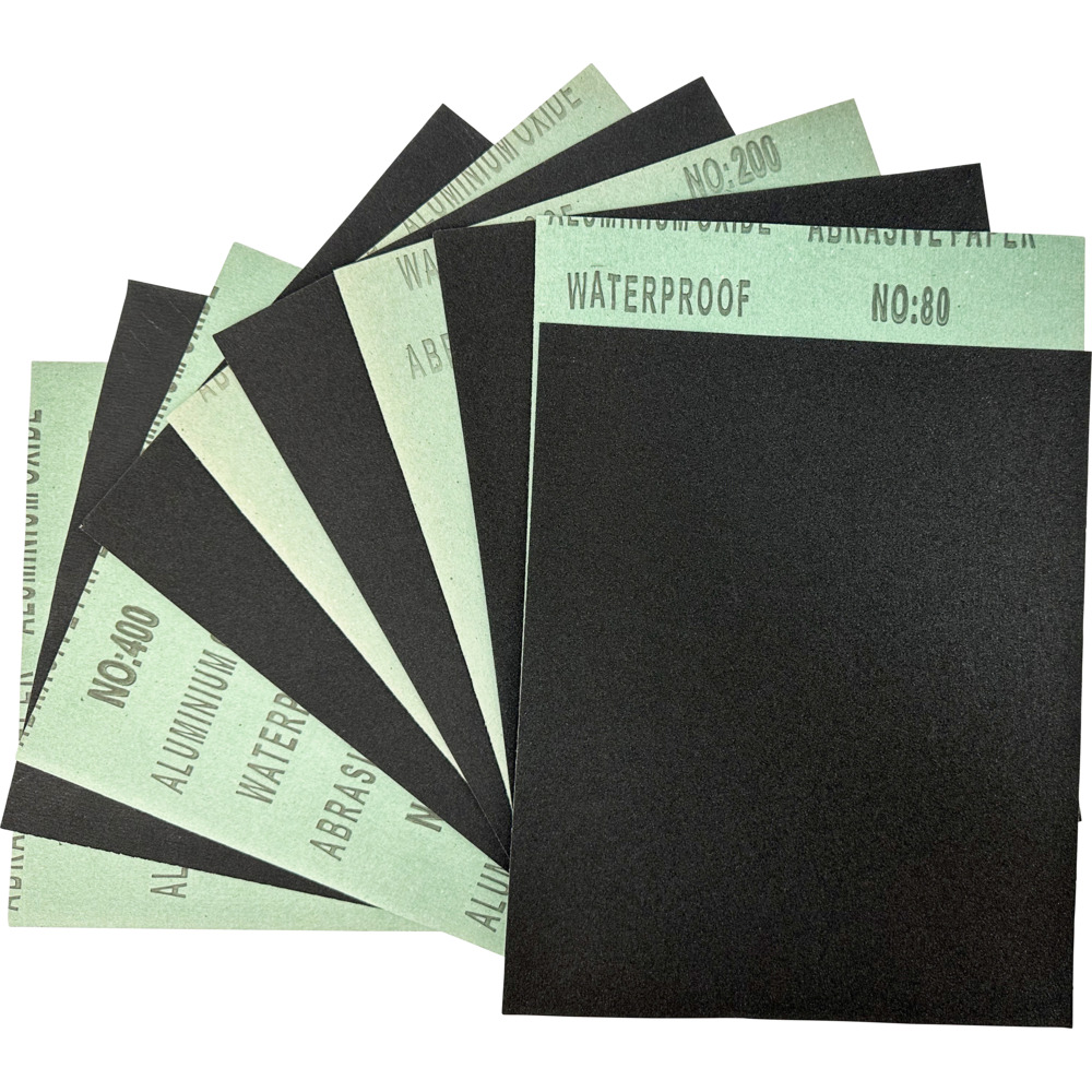 GERMANIA&reg; Schleifpapier-Set 10-teilig Nass Grob image number 1