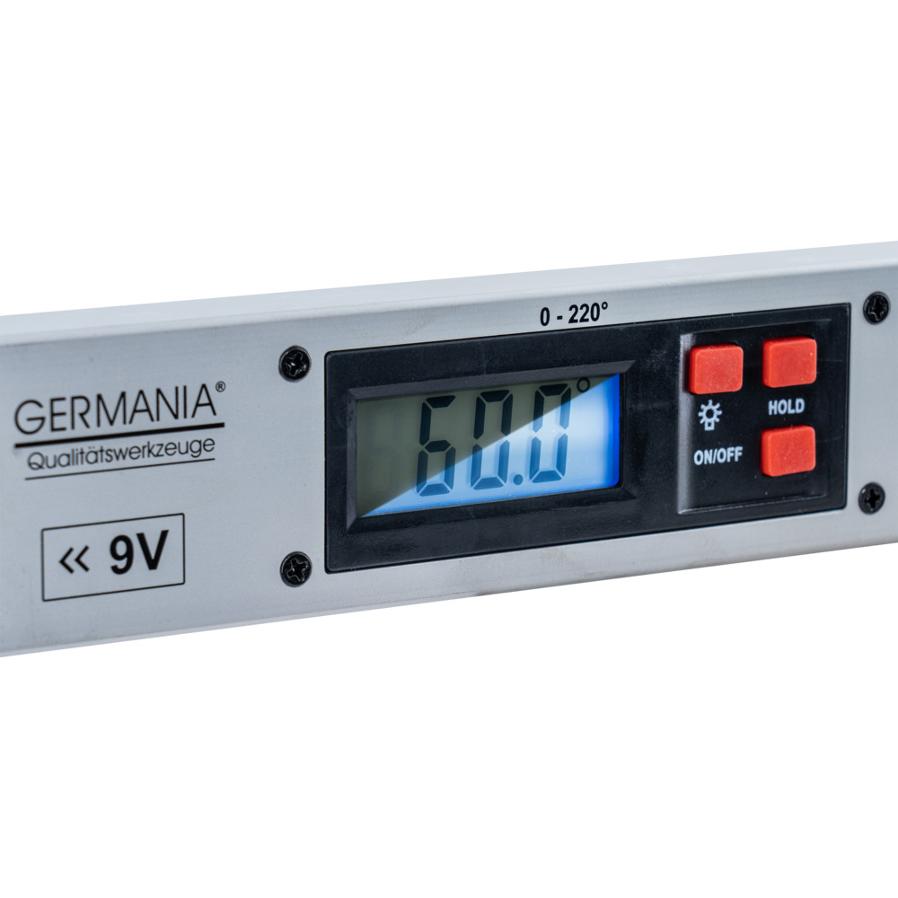 Digitaler LCD Winkelmesser 450mm Wasserwaage Gradmesser Schmiege image number 1
