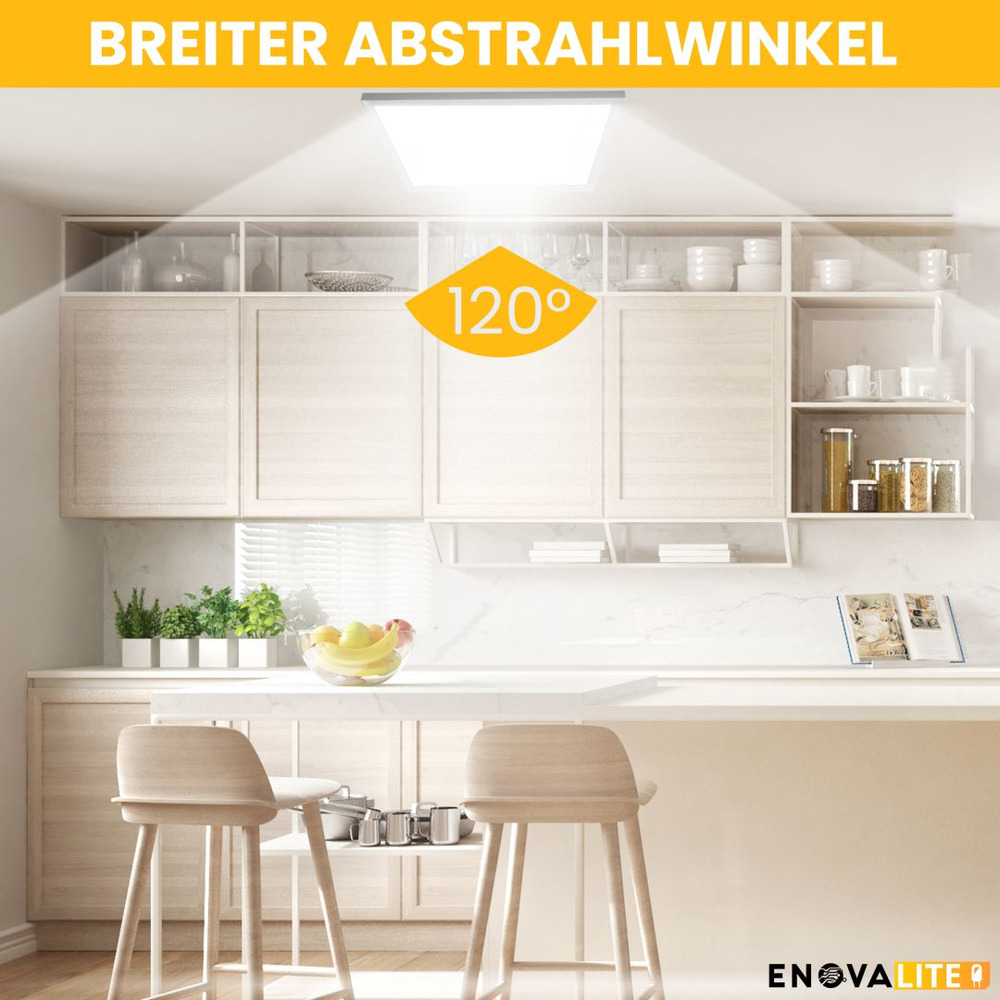 LED-Panel-Set 4-teilig 36 Watt inklusive Netzteile und Steckverbindungen image number 4