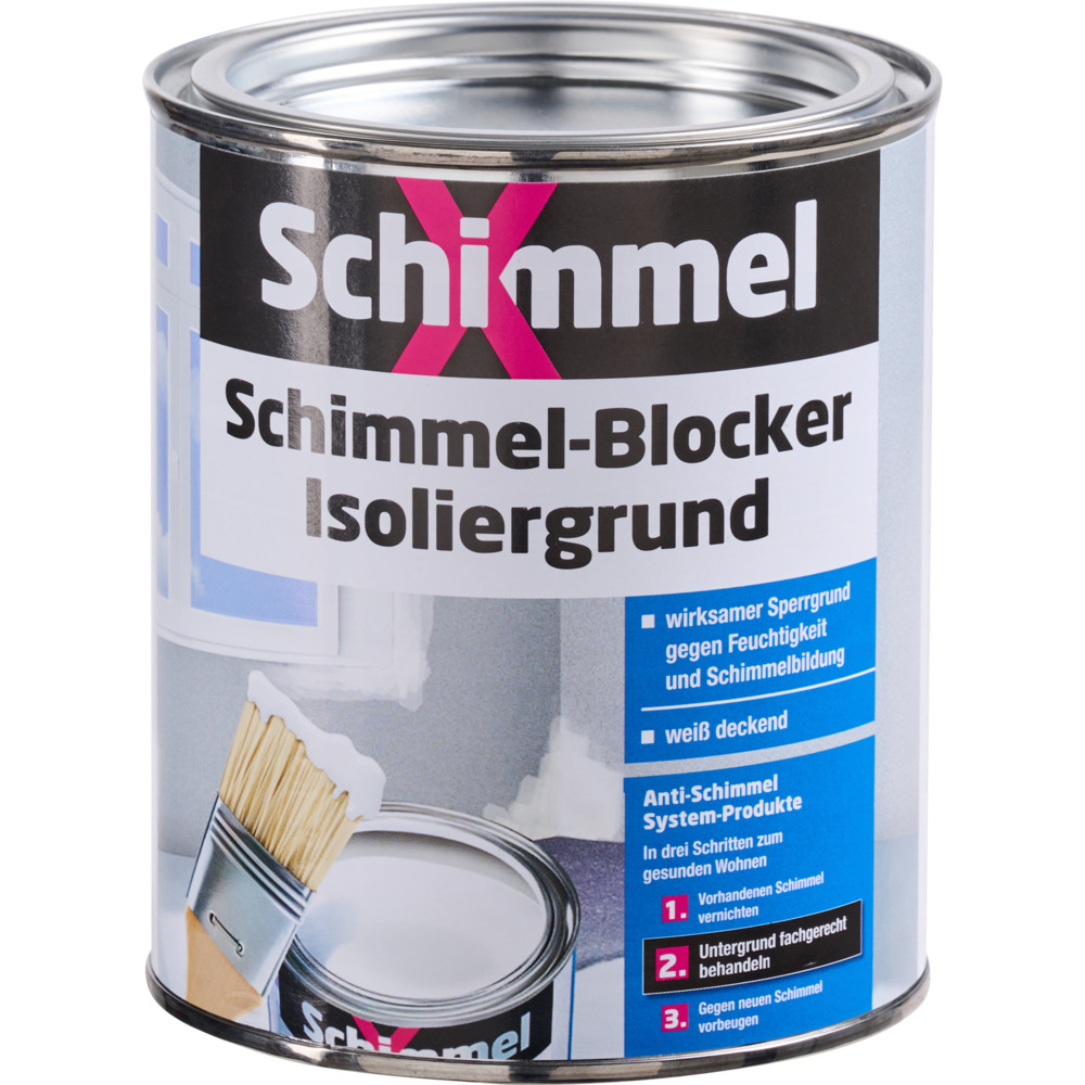 SchimmelX Schimmel-Blocker Isoliergrund wei&szlig; 750 ml image number 2