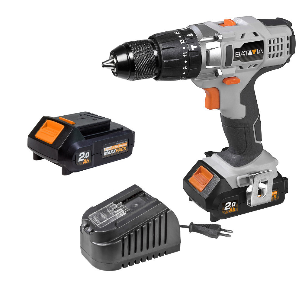 Akku-Kombischrauber-Set Ladeger&auml;t 2 Akkus - B-Ware image number 2