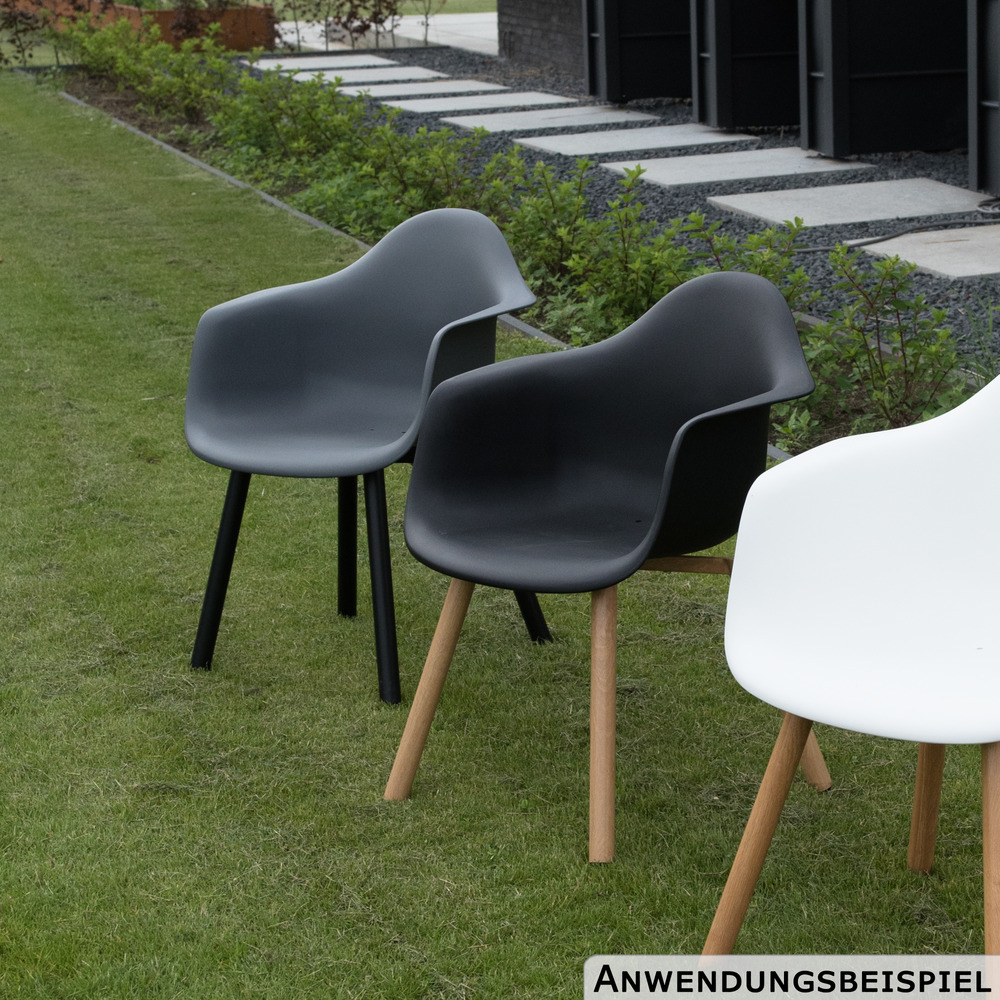 Gartensessel-Set Montreux 4-teilig in Grau image number 4