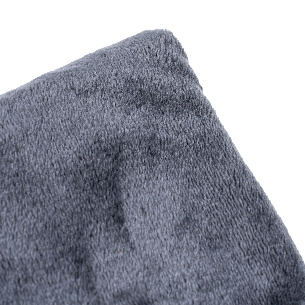 Kuscheldecke Flanell 150 x 200 cm aus Polyester in Anthrazit image number 1