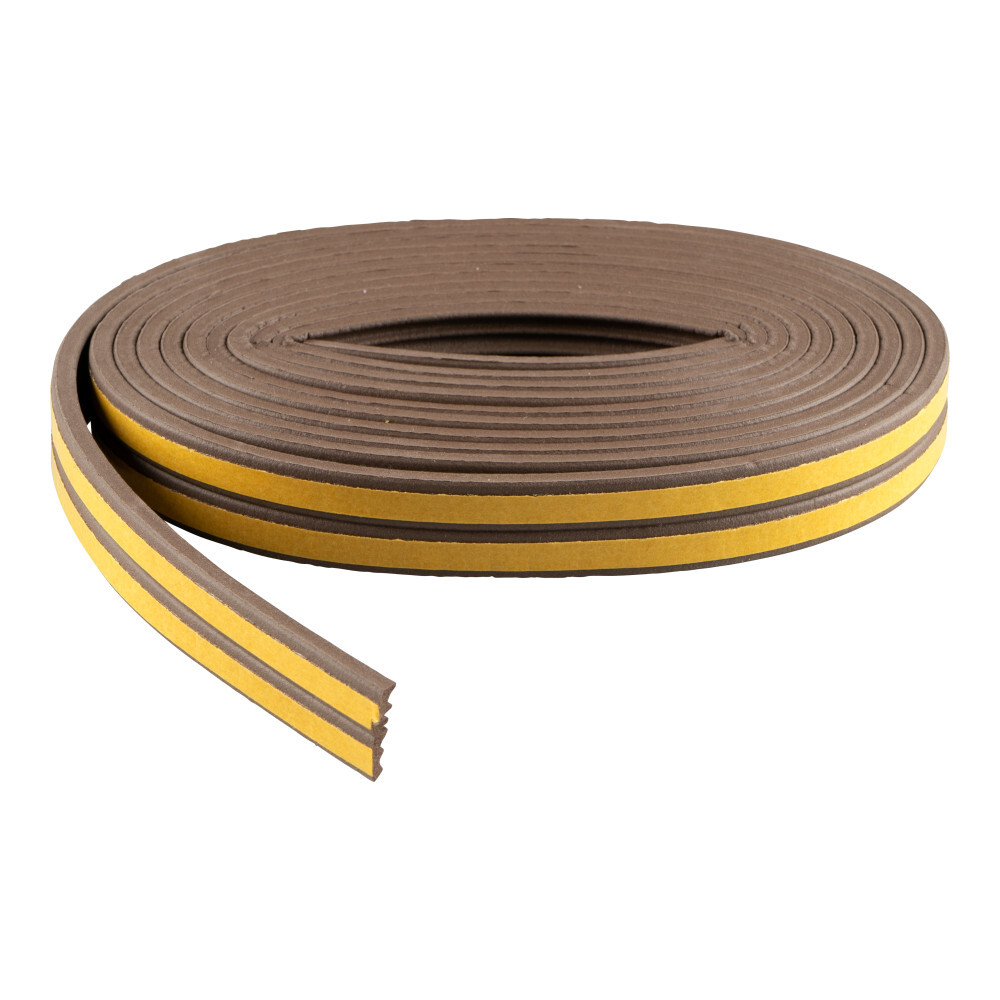 Fensterdichtung mit E-Profil in braun auf 6 m Rolle image number 3