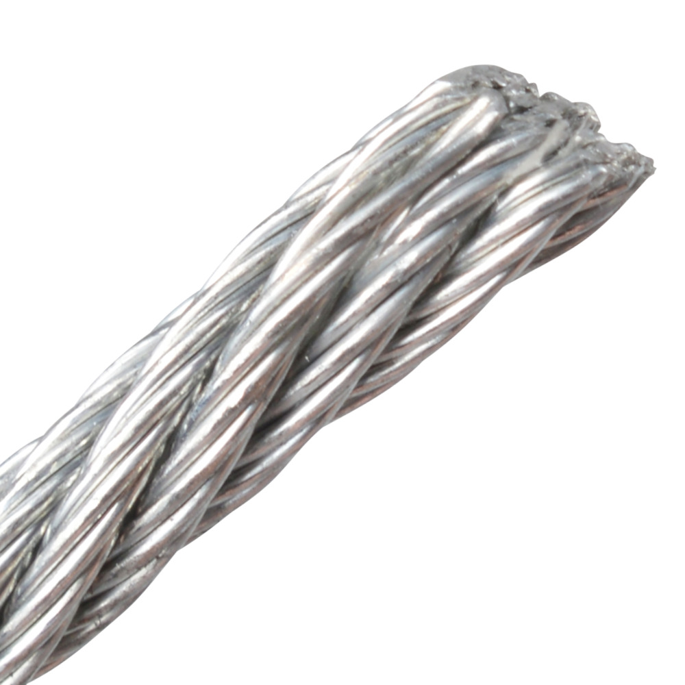 Stahlseil &Oslash; 2/3 mm 10 m verzinkt ummantelt image number 1