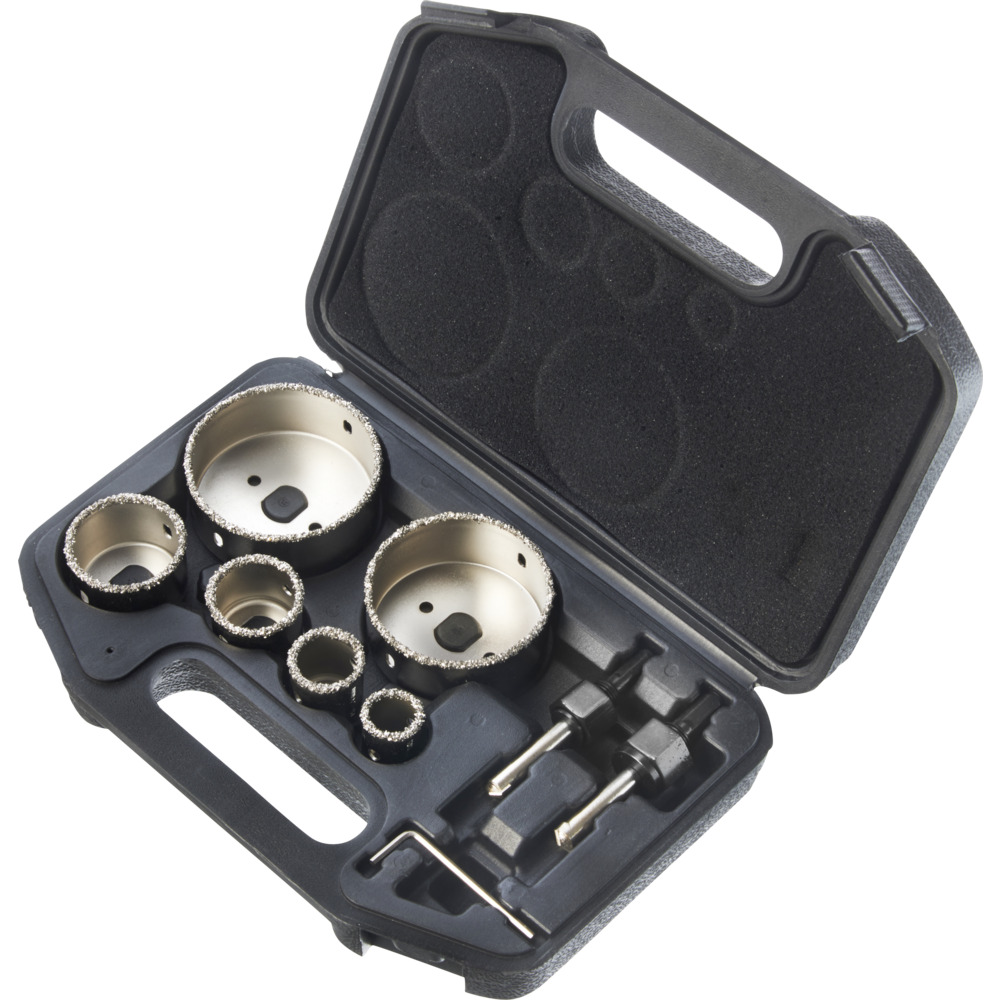 GERMANIA&reg; Hartmetall-Lochs&auml;gen-Set 8-teilig image number 2