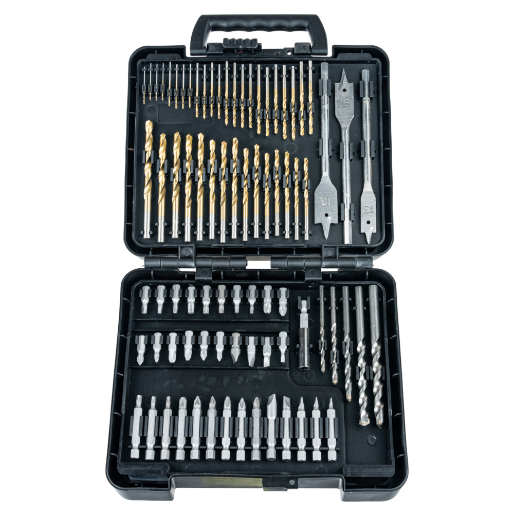 Bohrersatz 204-teilig mit Kunststoffkoffer