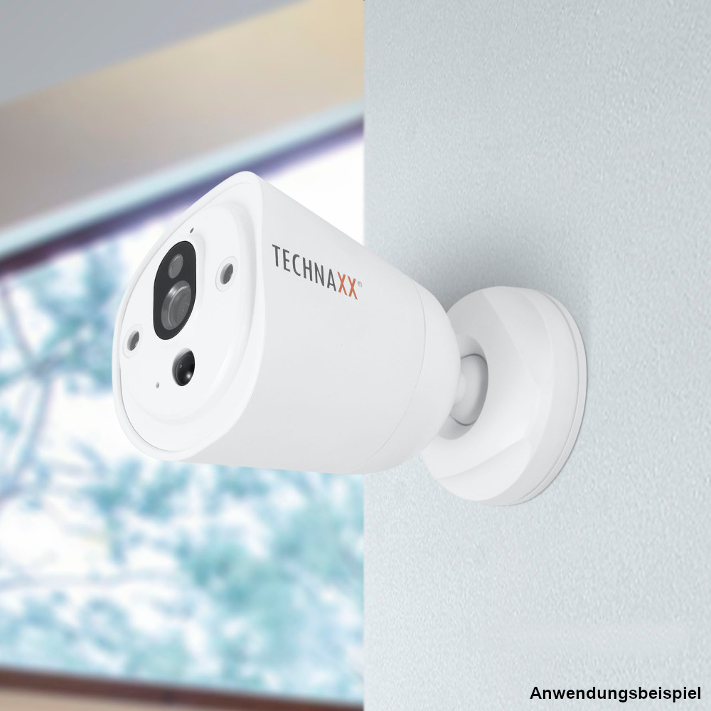 Easy IP-Cam HD &Uuml;berwachungskamera Wireless TX-55 in wei&szlig; image number 5