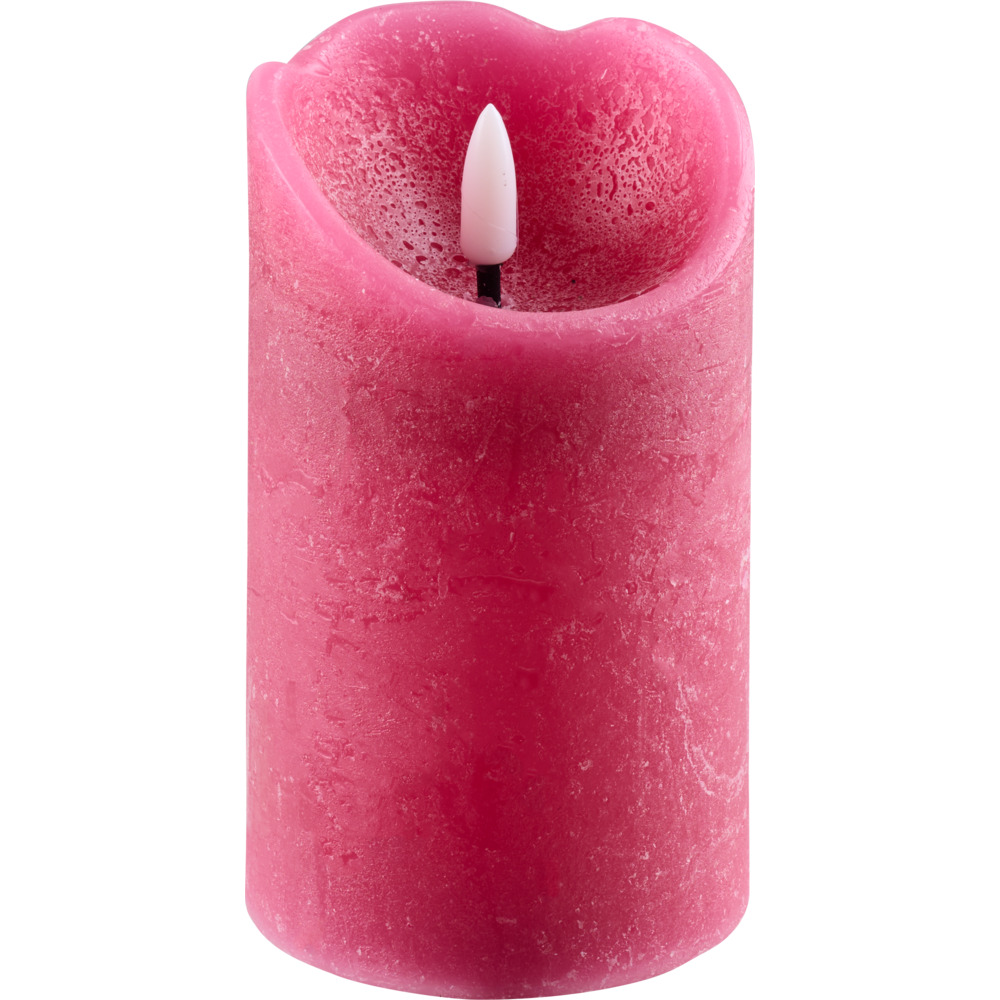 LED-Kerze Echtwachs flackernd 12,5 cm, Farbauswahl image number 4